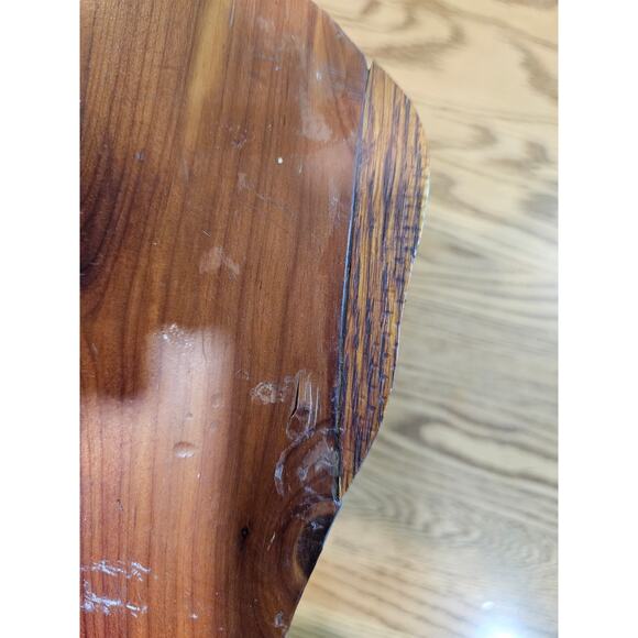 Vintage 1940s Cedar Sewing Box accordion lid - Picture 6 of 10